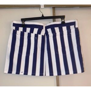Gamebib skirt blue /white stripes